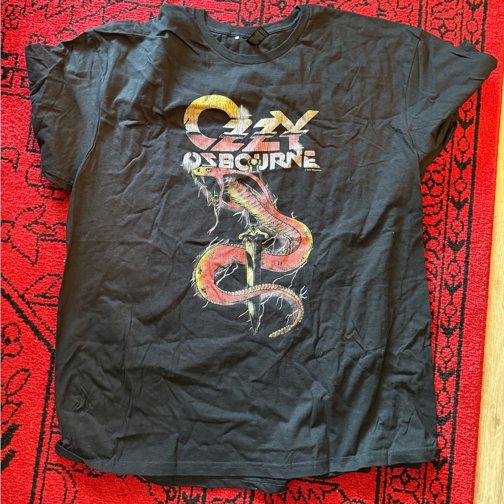 Ozzy Osborne Graphic T-Shirt - Black